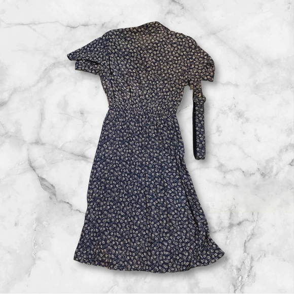 Vintage 80’s/90’s Leslie Fay dress size 10 with belt - Picture 2 of 6